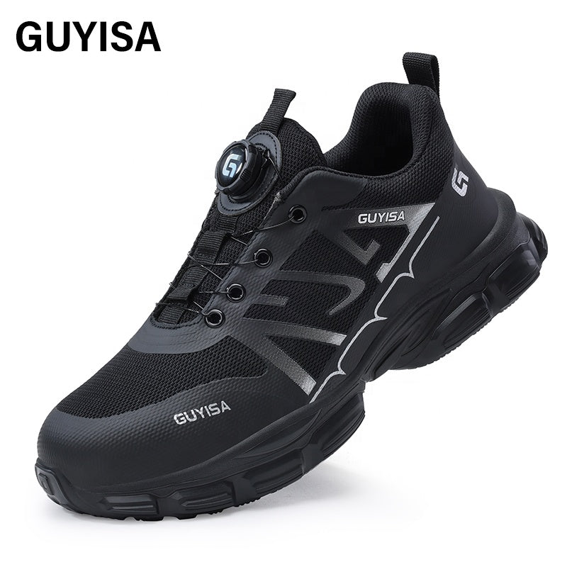 Lightweight mens womens safety sneaker - front view
